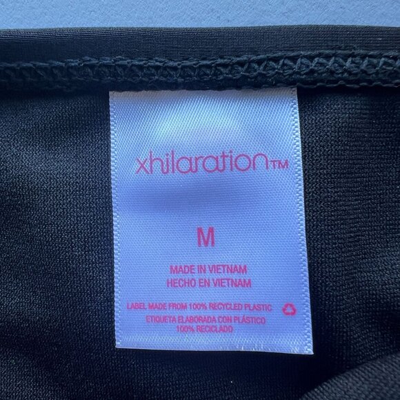 Xhilaration Juniors' Cheeky Bikini Bottom Black Medium - Picture 5 of 6